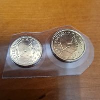 Люксембург 10 и 20 евро центов 2023 UNC в запайке