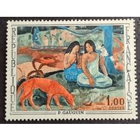 Франция. 1968г. Mi1635**. Поль Гоген. " Озорная шутка"