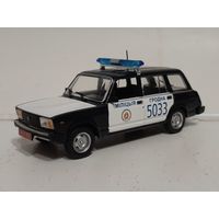 ВАЗ-2104 милиция Беларуси. 1/43.