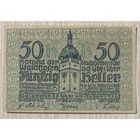 Нотгельды Австрия Штирия 50 геллеров 1920 год
