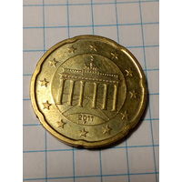 20 евроцентов Германия 2011 F  год