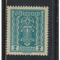 Австрия Респ 1922 Кукурузный початок Молоток Клещи Стандарт #362*
