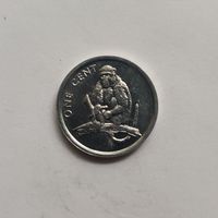 Острова Кука 1 цент 2003 Обезьяна