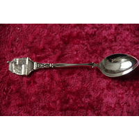 Ложка с серебрением сувенирная коллекционная  В20