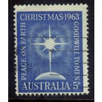 Австралия - 1963 [Mi. 337] Гашеная (AU07)