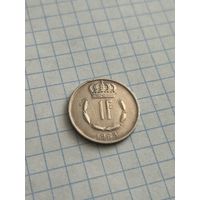 1 франк 1968 года