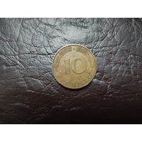 10 пфеннигов ФРГ.