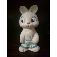 Резиновая игрушка пищалка заяц. Без пищалки