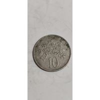 Ямайка 10 цент  1987
