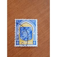 1956 Французская колония Алжир герб (4-6)