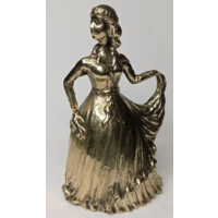 Колокольчик Танцующая Дама Бронза