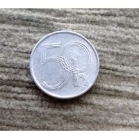 Werty71 Чехия Чехословакия 50 геллеров 1993 Лев