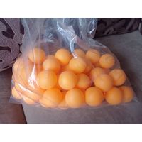 Мячики для настольного тенниса 50 шт. новые ЗА ВСЕ