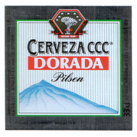 Этикетка пива Dorada pilsen Испания П842