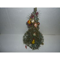 Ёлка С Миниатюрными Игрушками СССР 50-ые