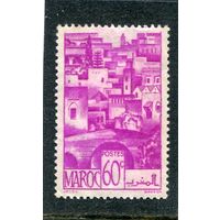 Марокко. Французский протекторат. Вид города