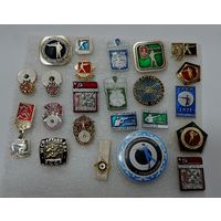 Значки "Стрельба" - 23 шт.