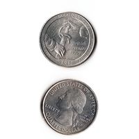 25 центов США 2015 Национальный исторический парк Саратога (Нью-Йорк)  P