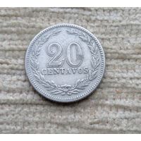 Werty71 Аргентина 20 сентаво 1940 женщина во фригийском колпаке