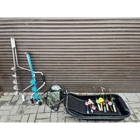 2 ледоруба + сани + удочки + жерлицы
