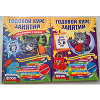 Годовой курс занятий для детей 5-6лет, 6-7лет-2шт