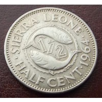 Сьерра-Леоне. 1\2 леоне 1964