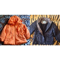 Куртки на 5-6лет (р.104-116л), б.у-2шт