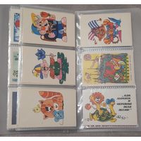 Календарики 85 штук с альбомом СССР