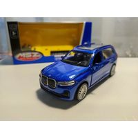 BMW X7 1:44 MSZ машинка металлическая модель БМВ модель автомобиля коллекционная