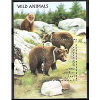 1996 Афганистан 1680/B87 Фауна