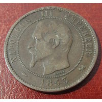 Франция. 10 сантимов 1953