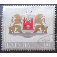 Латвия 2015 Гербы 1м Рига