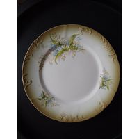 Тарелка блюдо Фабрика Гарднера в Москве фарфор 25 см.