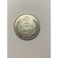 Латвия 2 лата 1926