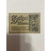 10 пфенингов (нотгельды) г. Германия.-1412-2