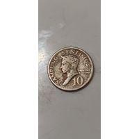 Филиппины 10 сентимо 2003