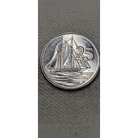 Каймановы острова 25 цент 2008