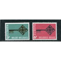 Бельгия. Европа СЕРТ 1968. Ключи