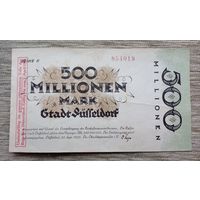 Werty71 Германия 500000000 марок 1923 500 миллионов Гроссгельд Дюссельдорф банкнота