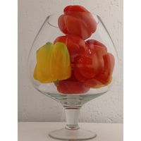 Ваза-бокал. 5 литров. Высота 32 см