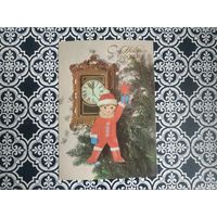 Открытка СССР 1987 год. Подписана . И.Дергилев. Состояние на скане.Тираж 1,6 млн.