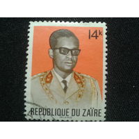 Конго (Киншаса), 1972. Генерал Мобуту