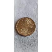 Индонезия 100 рупий 1996
