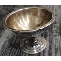 Икорница. Советский люкс. Кубачи. Клеймение в Москве 875пр серебро с золочением. 42 грамма