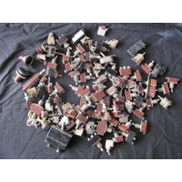 Тумблера и кнопки СССР.