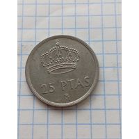 25 песет 1983 года