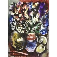 Гумен Ф.Ф. Акварель, 1999 г. 43х61 см.