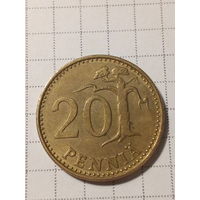 20 пенни Финляндия 1979 год