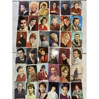 Открытки.актеры.цена за все.