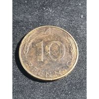 ФРГ 10 пфеннигов 1983 J